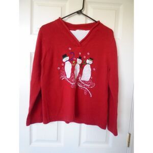 CJ Banks vintage christmas sweater size Large
